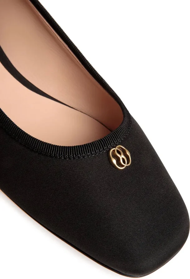 Logo-Plaque Flat Ballerina Shoes - Image 5