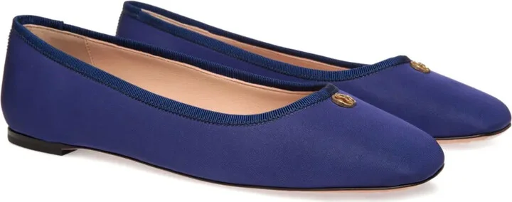 Logo-Plaque Flat Ballerina Shoes - Image 2
