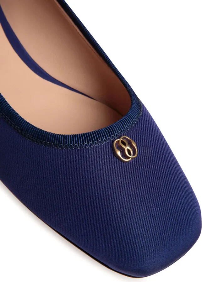 Logo-Plaque Flat Ballerina Shoes - Image 5
