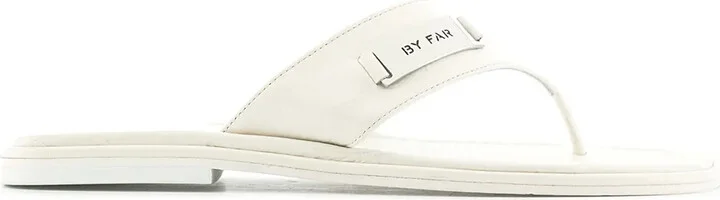 Logo Plaque Flip Flops