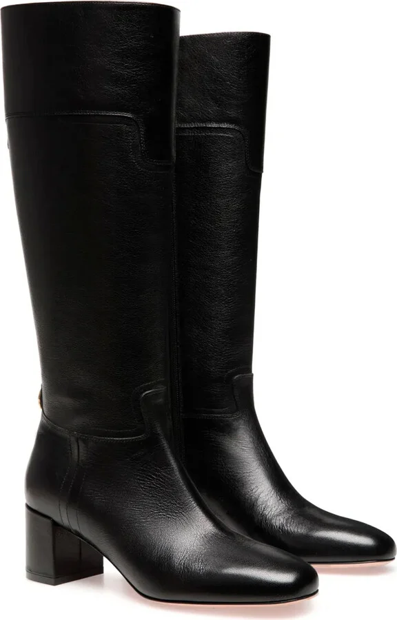 Logo-Plaque Heeled Boots - Image 2