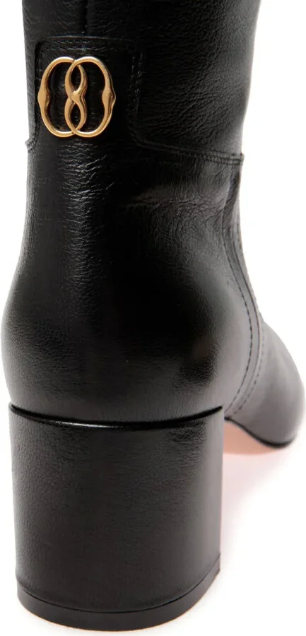 Logo-Plaque Heeled Boots - Image 4