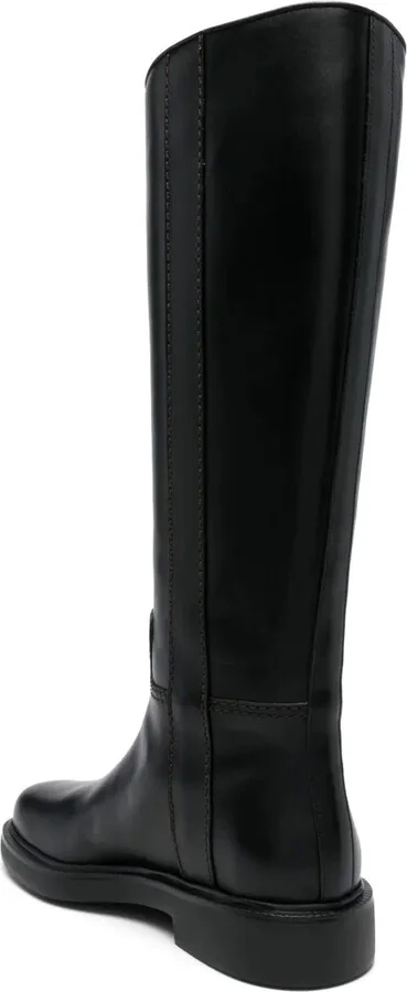 Logo-Plaque Knee Boots - Image 3