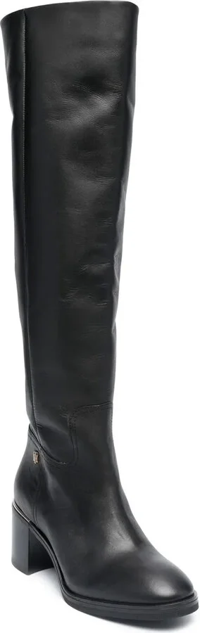 Logo-Plaque Knee-High Boots - Image 2