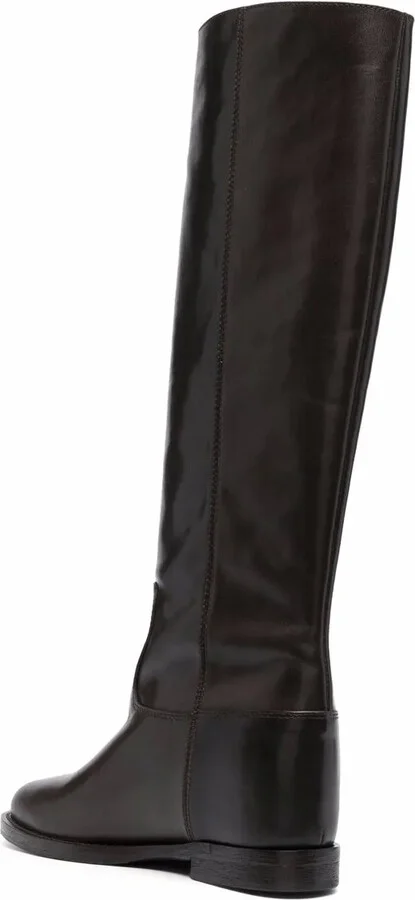 Logo Plaque Knee-Length Boots - Image 2