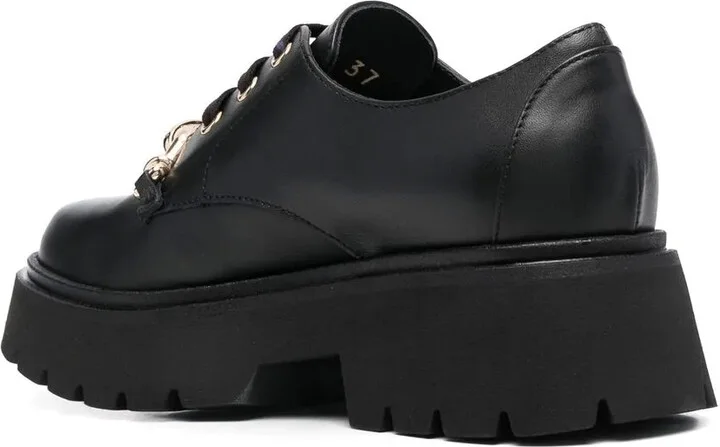 Logo-Plaque Lace-Up Chunky Shoes - Image 3
