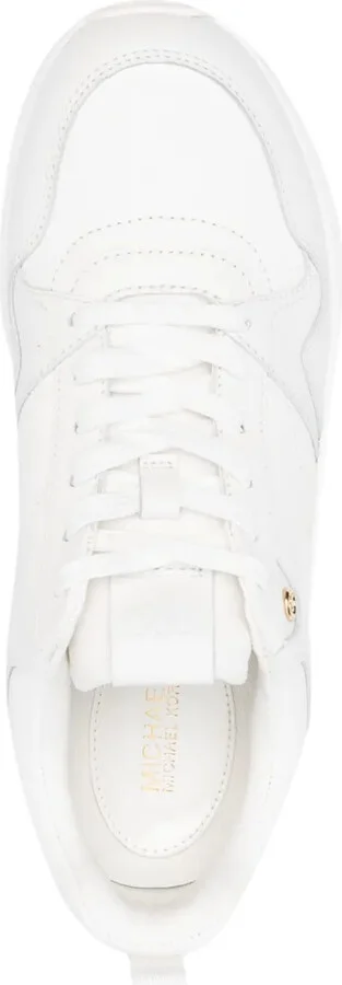 Logo-Plaque Lace-Up Sneakers - Image 4