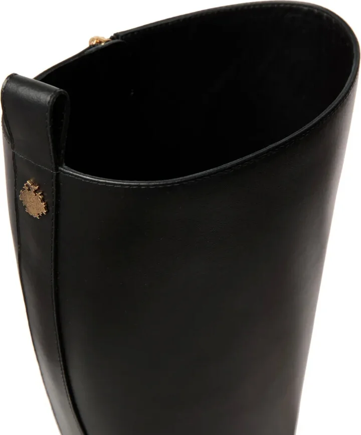 Logo-Plaque Leather Boots - Image 4
