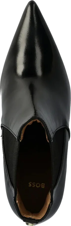 Logo-Plaque Leather Boots - Image 4