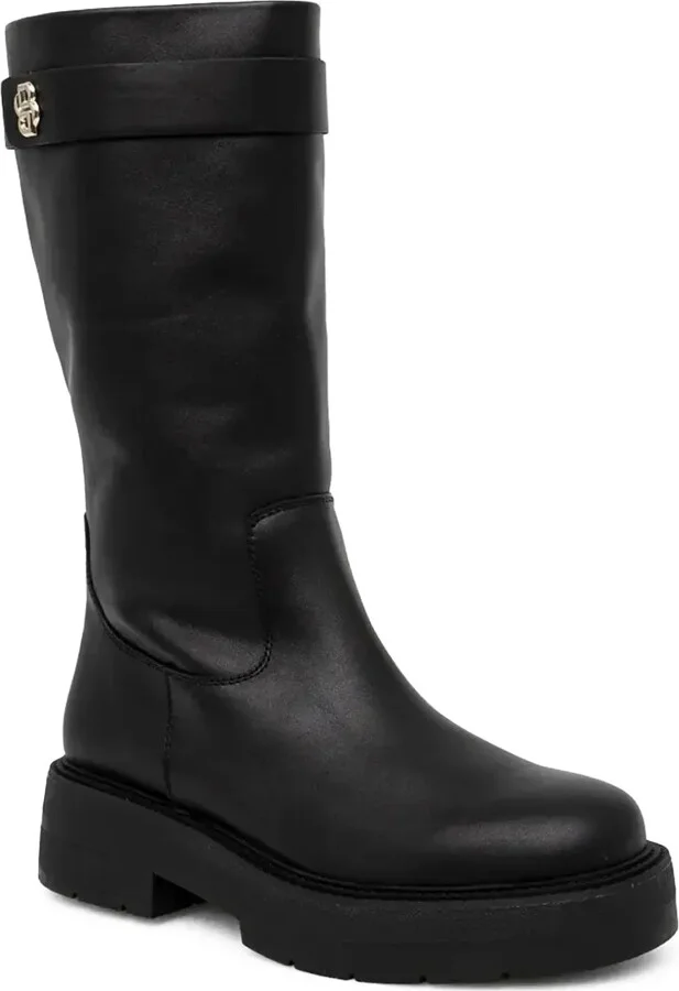 Logo-Plaque Leather Boots - Image 2