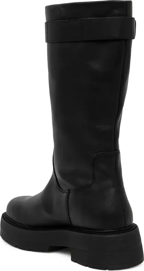 Logo-Plaque Leather Boots - Image 3