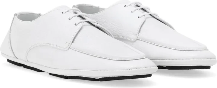 Logo-Plaque Leather Derby Shoes - Image 2