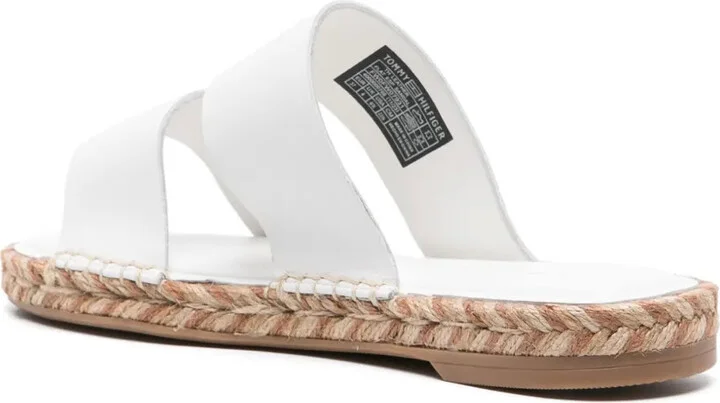 Logo-Plaque Leather Espadrilles - Image 3