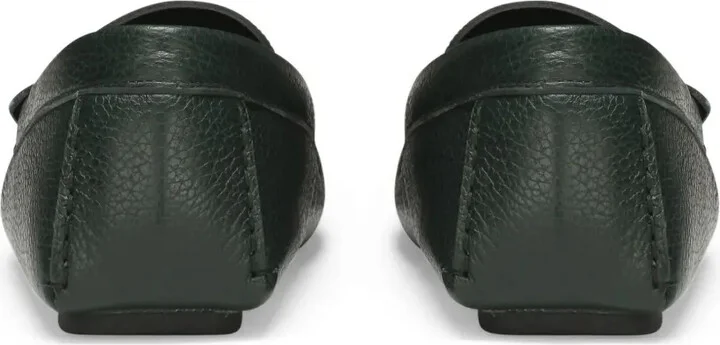 Logo-Plaque Leather Loafers - Image 3