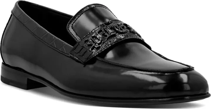 Logo-Plaque Leather Loafers - Image 2