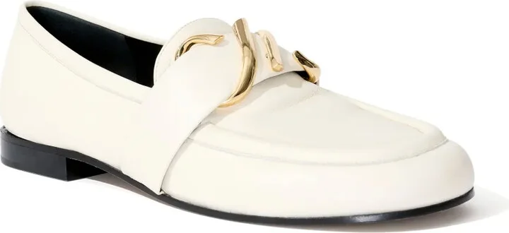 Logo-Plaque Leather Loafers - Image 2