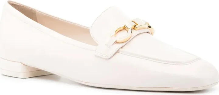 Logo-Plaque Leather Loafers - Image 2