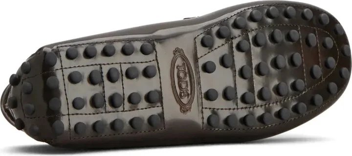 Logo-Plaque Leather Loafers - Image 4