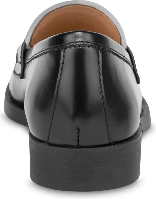Logo-Plaque Leather Loafers - Image 3