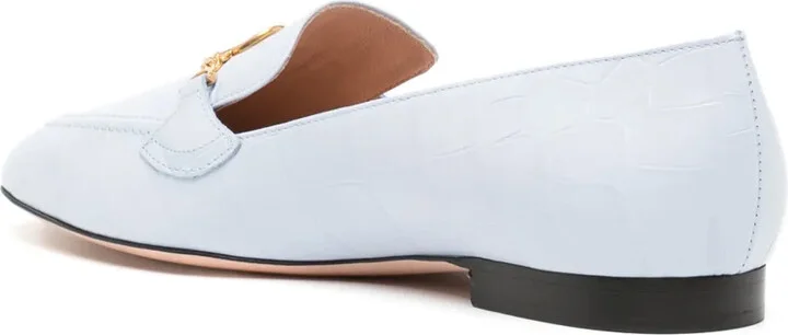 Logo-Plaque Leather Loafers - Image 3