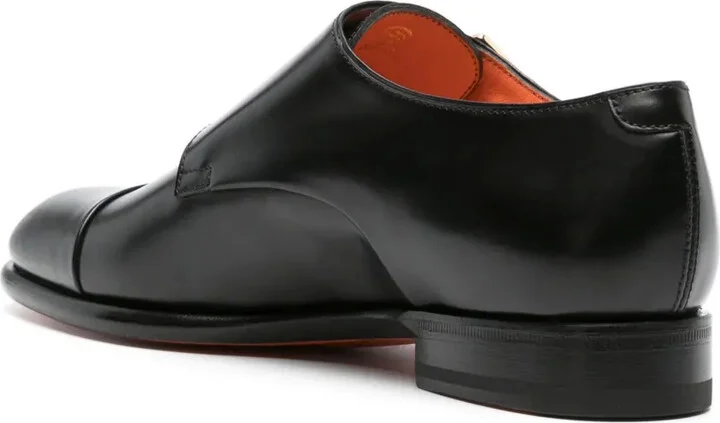 Logo-Plaque Leather Loafers - Image 3
