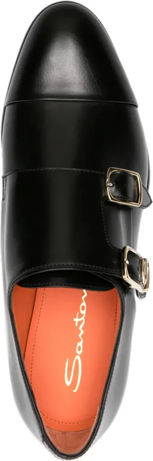 Logo-Plaque Leather Loafers - Image 4