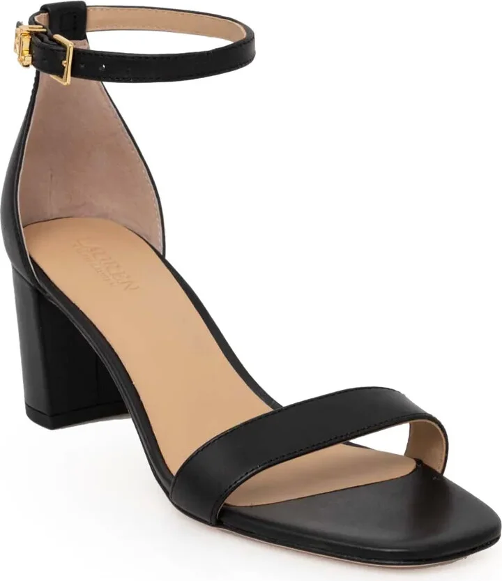 Logo-Plaque Leather Sandals - Image 2