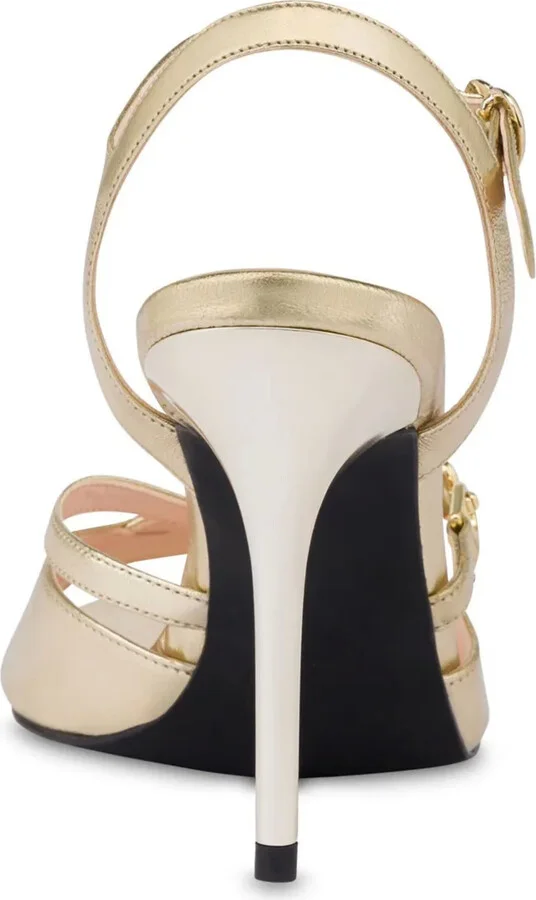 Logo-Plaque Leather Sandals - Image 3