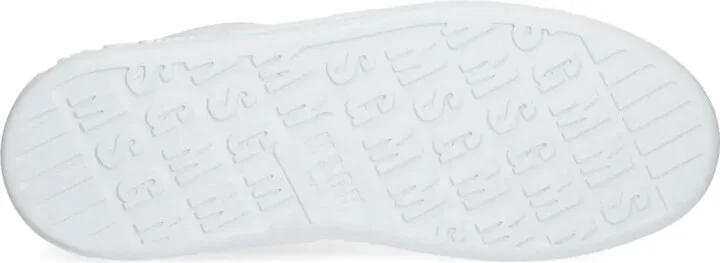 Logo-Plaque Leather Sneakers - Image 5