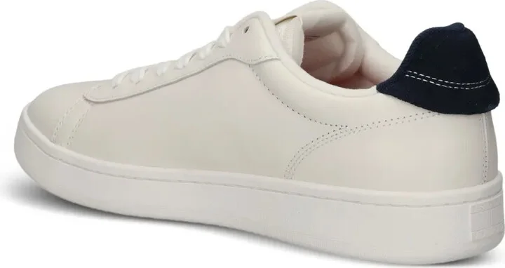 Logo-Plaque Leather Sneakers - Image 4
