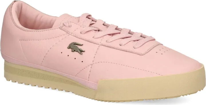 Logo-Plaque Leather Sneakers - Image 2