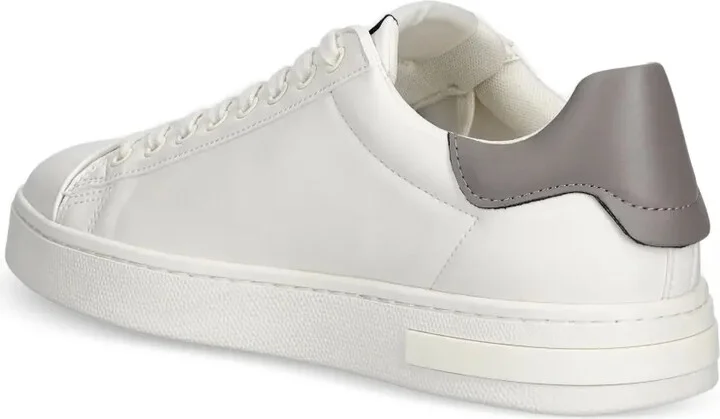 Logo-Plaque Leather Sneakers - Image 3