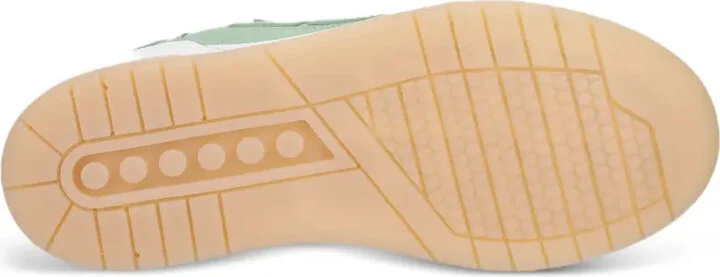 Logo-Plaque Leather Trainers - Image 5