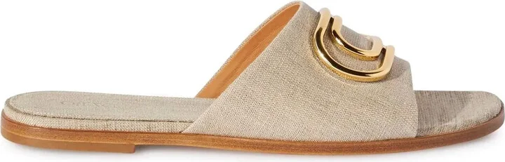 Logo-Plaque Linen Slides