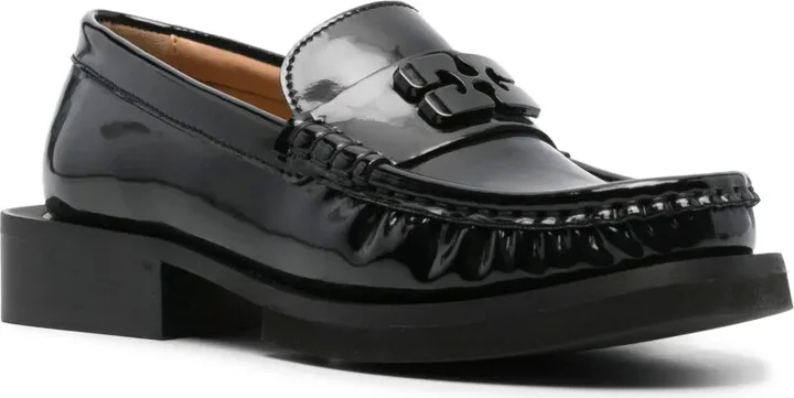 Logo-Plaque Loafers - Image 2