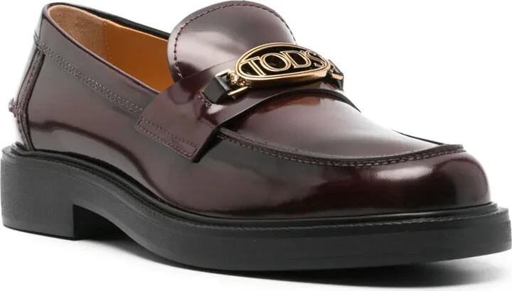 Logo-Plaque Loafers - Image 2