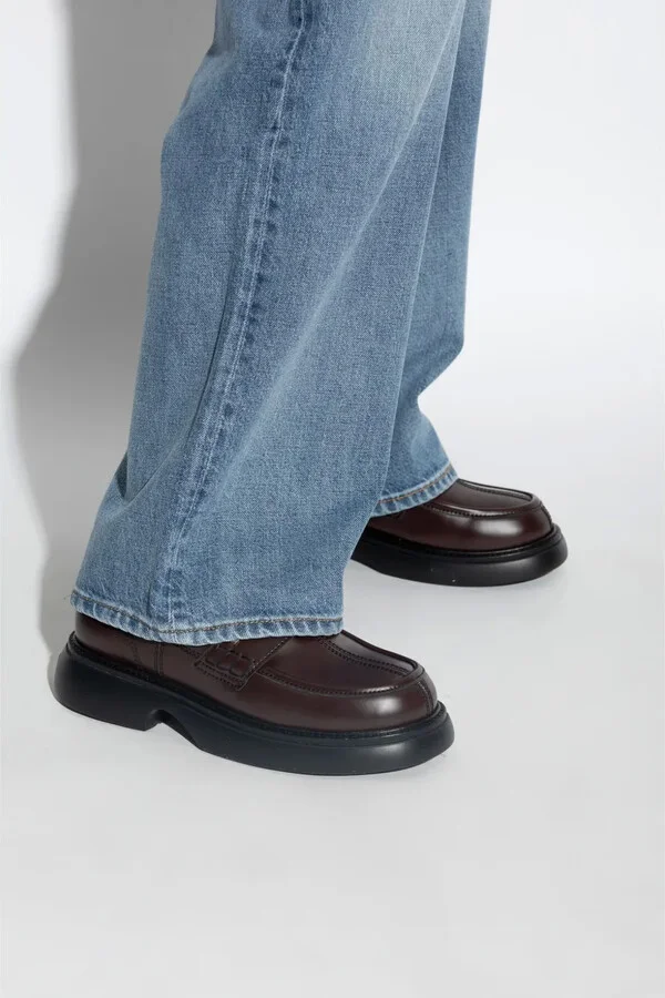 Logo-Plaque Loafers - Image 2