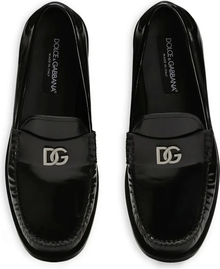 Logo-Plaque Loafers - Image 4