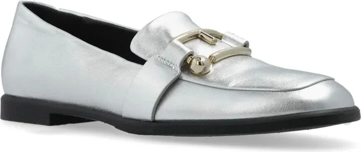 Logo Plaque Loafers - Image 2