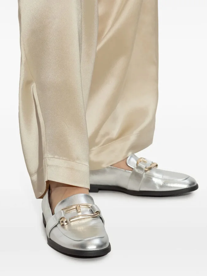 Logo Plaque Loafers - Image 5