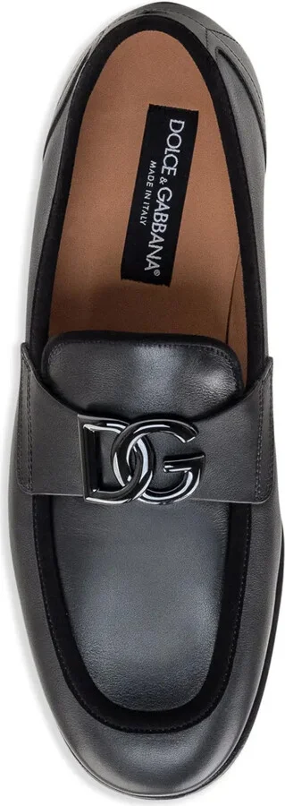 Logo Plaque Loafers - Image 4