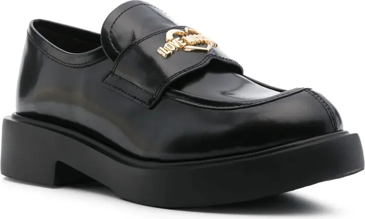 Logo-Plaque Loafers - Image 2
