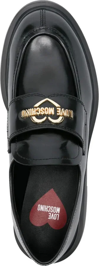 Logo-Plaque Loafers - Image 4
