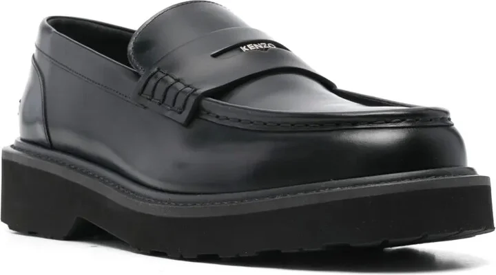 Logo-Plaque Loafers - Image 2
