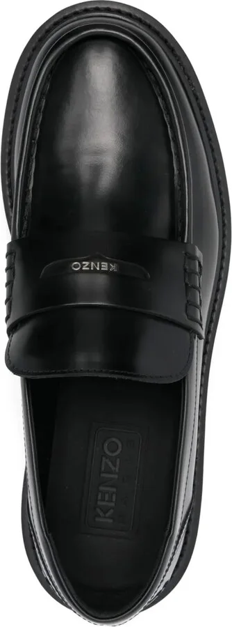 Logo-Plaque Loafers - Image 4