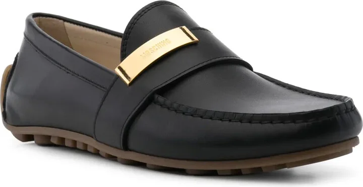 Logo-Plaque Loafers - Image 2