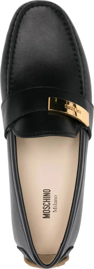 Logo-Plaque Loafers - Image 4