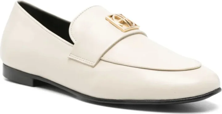 Logo Plaque Loafers - Image 2