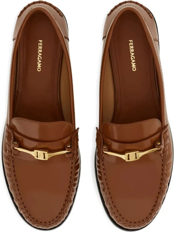 Logo-Plaque Loafers - Image 3