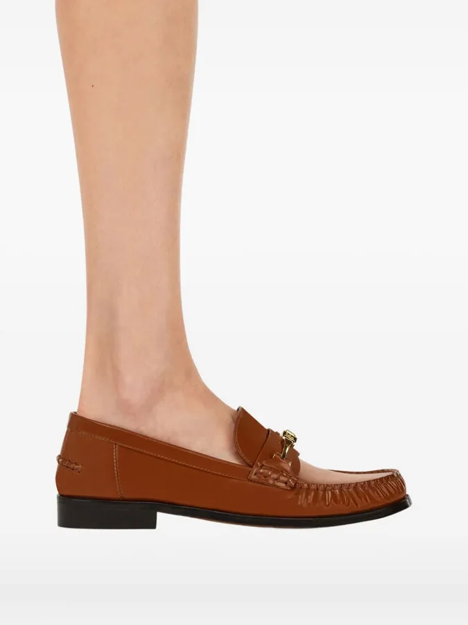 Logo-Plaque Loafers - Image 5